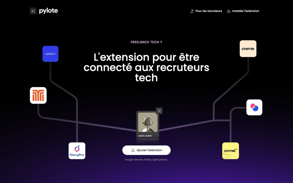 Capture d'écran : Pylote, Version 4